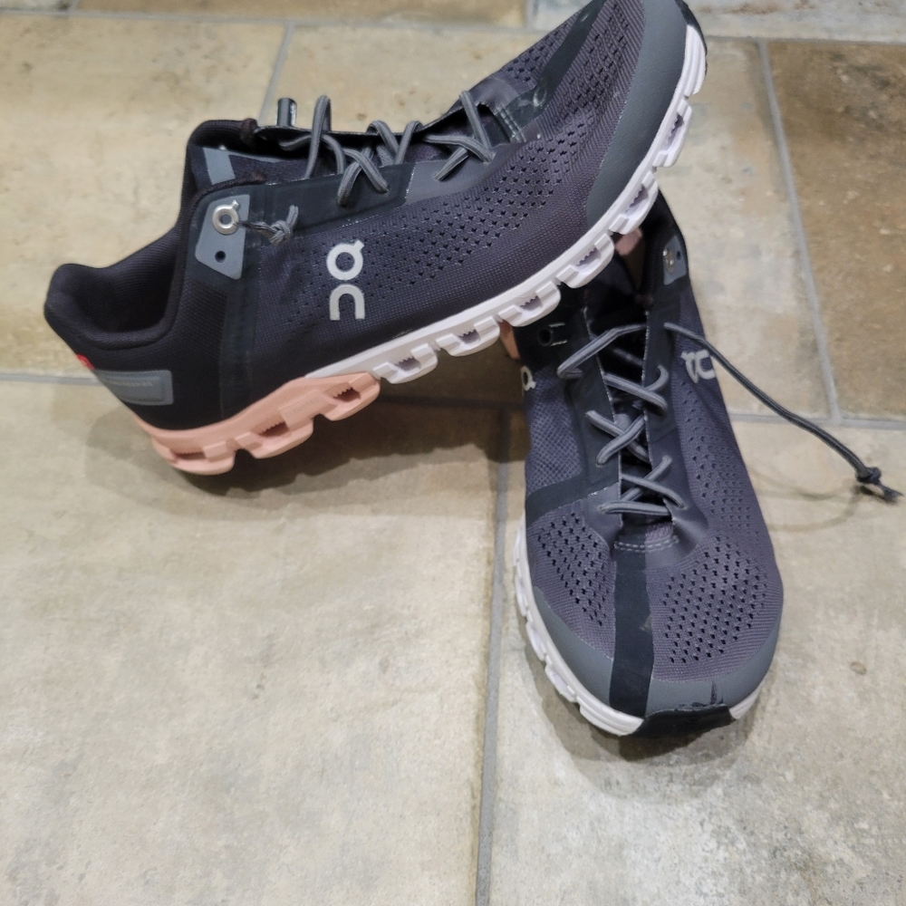 On cloud shoes